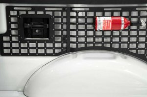 Ford F150 Bed Side Molle Panels - Passenger Side Full Set - Addictive Desert Designs - Hammer Black - `21-`27 Ford F150 Bed Side Molle Panels - Passenger Side Full Set - Addictive Desert Designs - Hammer Black - `21-`27